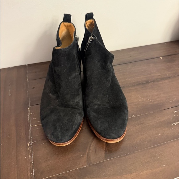 J. Crew Black Suede Ankle Booties - Picture 2 of 5